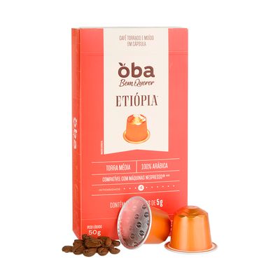 CAFÉ EM CÁPSULA ETIÓPIA OBA BEM QUERER 5