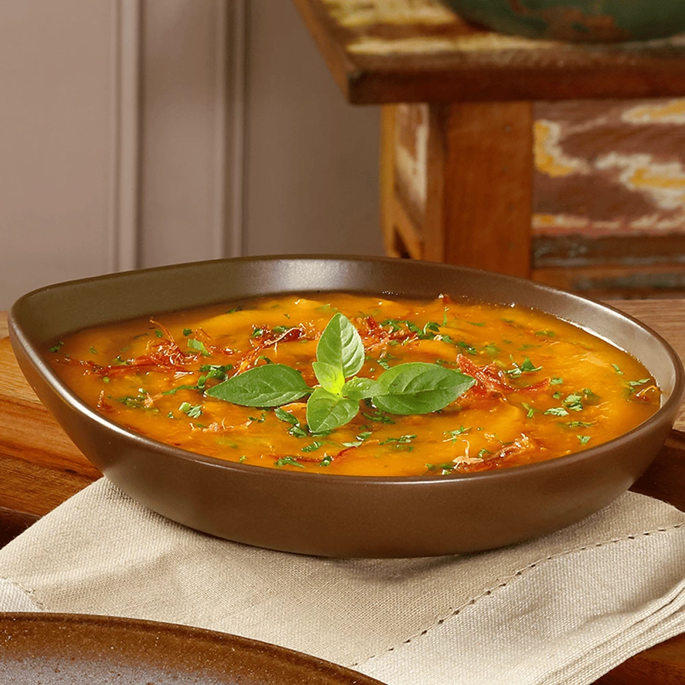 Caldo de Abóbora Cabotiá com Carne Seca Oba Gourmet 400g