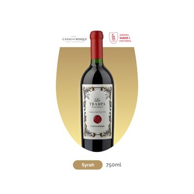 Vinho Chileno Casas Del Bosque La Trampa Tinto 750 Ml