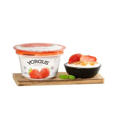 IOG YORGUS GREGO MORANGO 130G
