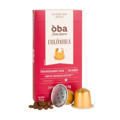 CAFÉ EM CÁPSULA COLÔMBIA OBA BEM QUERER