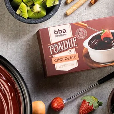 FONDUE CHOC OBA BEM QUER