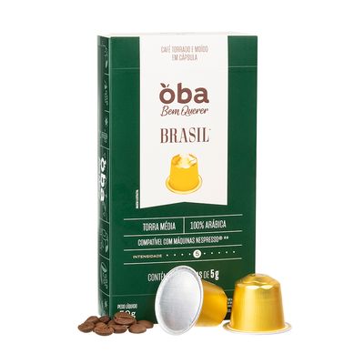CAFÉ EM CÁPSULA BRASIL OBA BEM QUERER 50