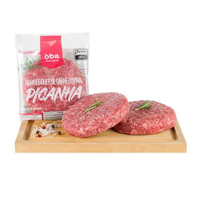 HAMBÚGUER DE PICANHA OBA BEM QUERER 210